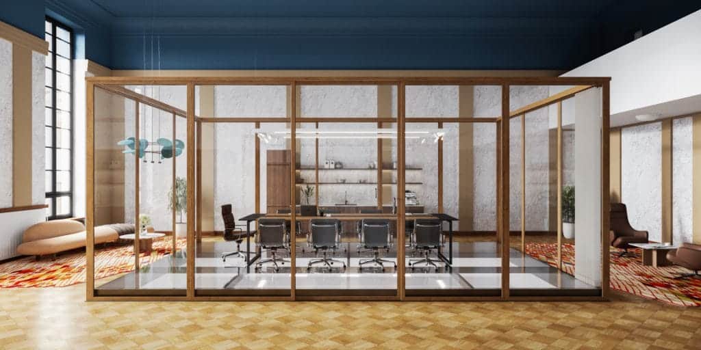 Gloria Helsingin toimitilat. Glorian upea ja valoisa neuvotteluhuone Helsingin ydinkeskustan arvokiinteistössä.