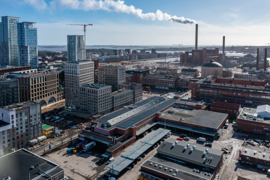 Kalasatama ja Hermanni – modernisti kehittyvät toimitila-alueet Helsingissä